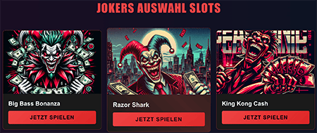 Jokery Casino Spiele